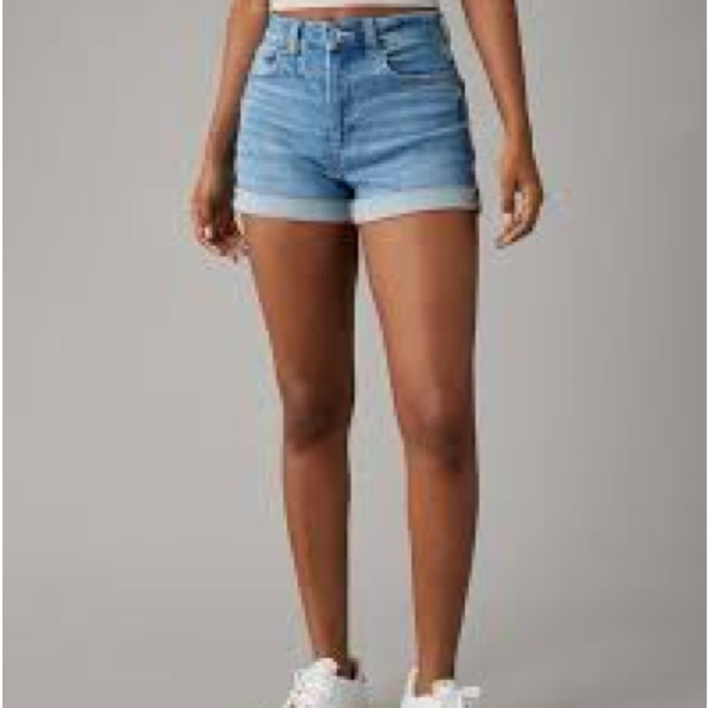 American Eagle Outfitters Women's Blue Denim Shorts